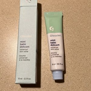 glossier new original balm dotcom mint